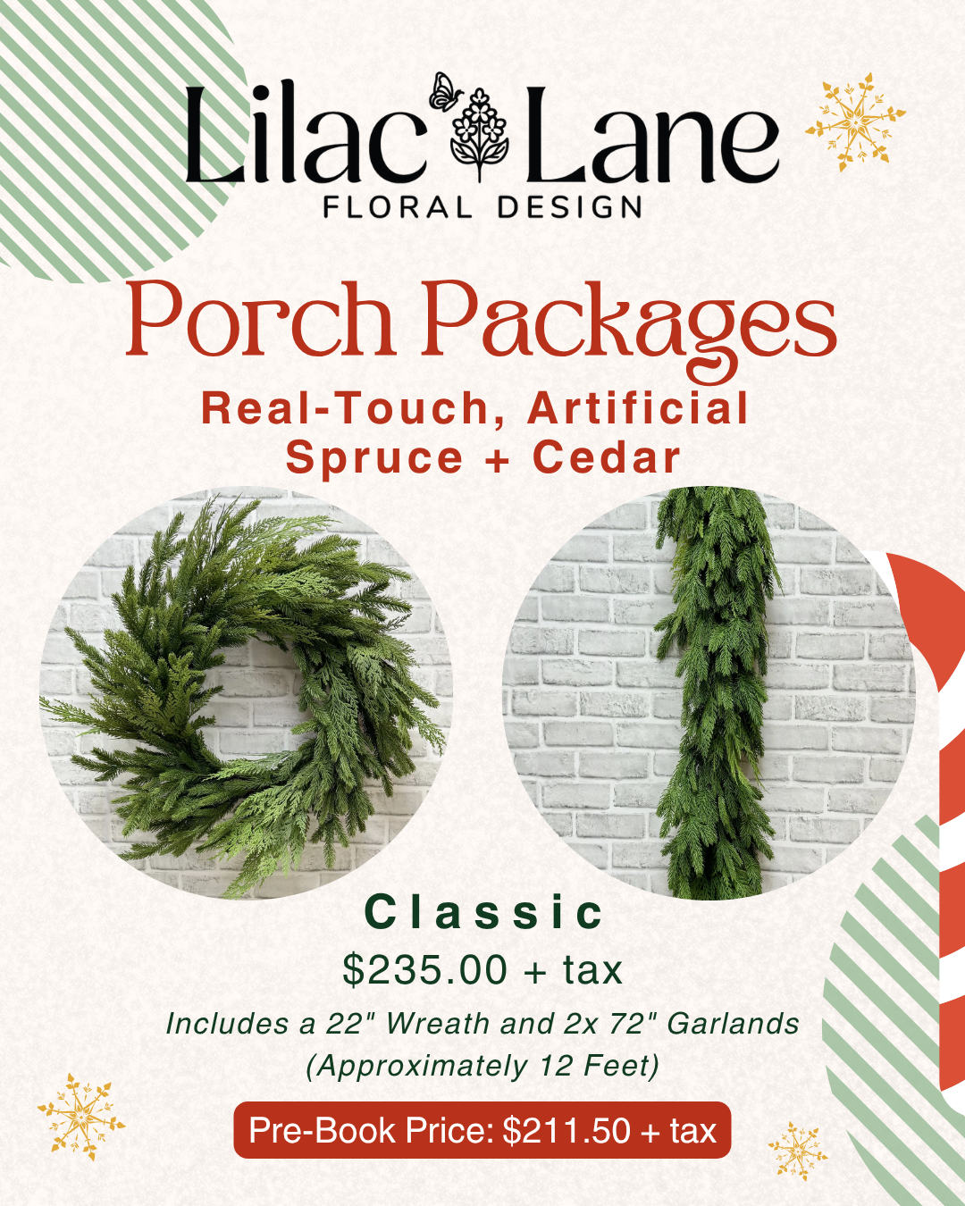 Classic Spruce + Cedar Package