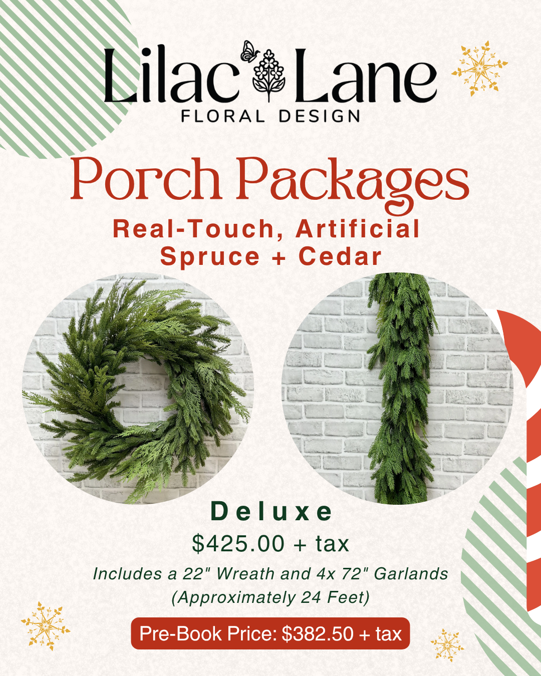 Deluxe Spruce + Cedar Package