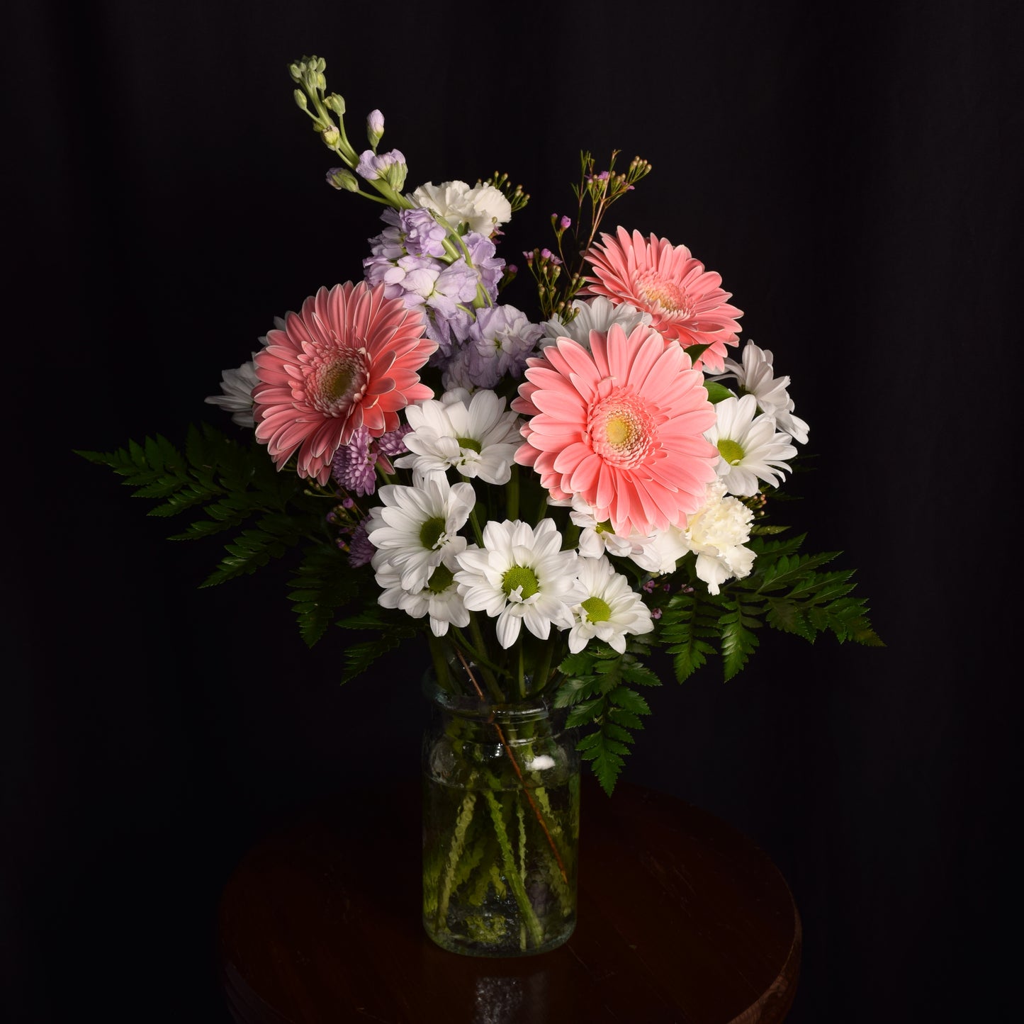 Glass Vase Arrangement