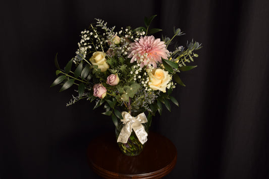 Glass Vase Arrangement