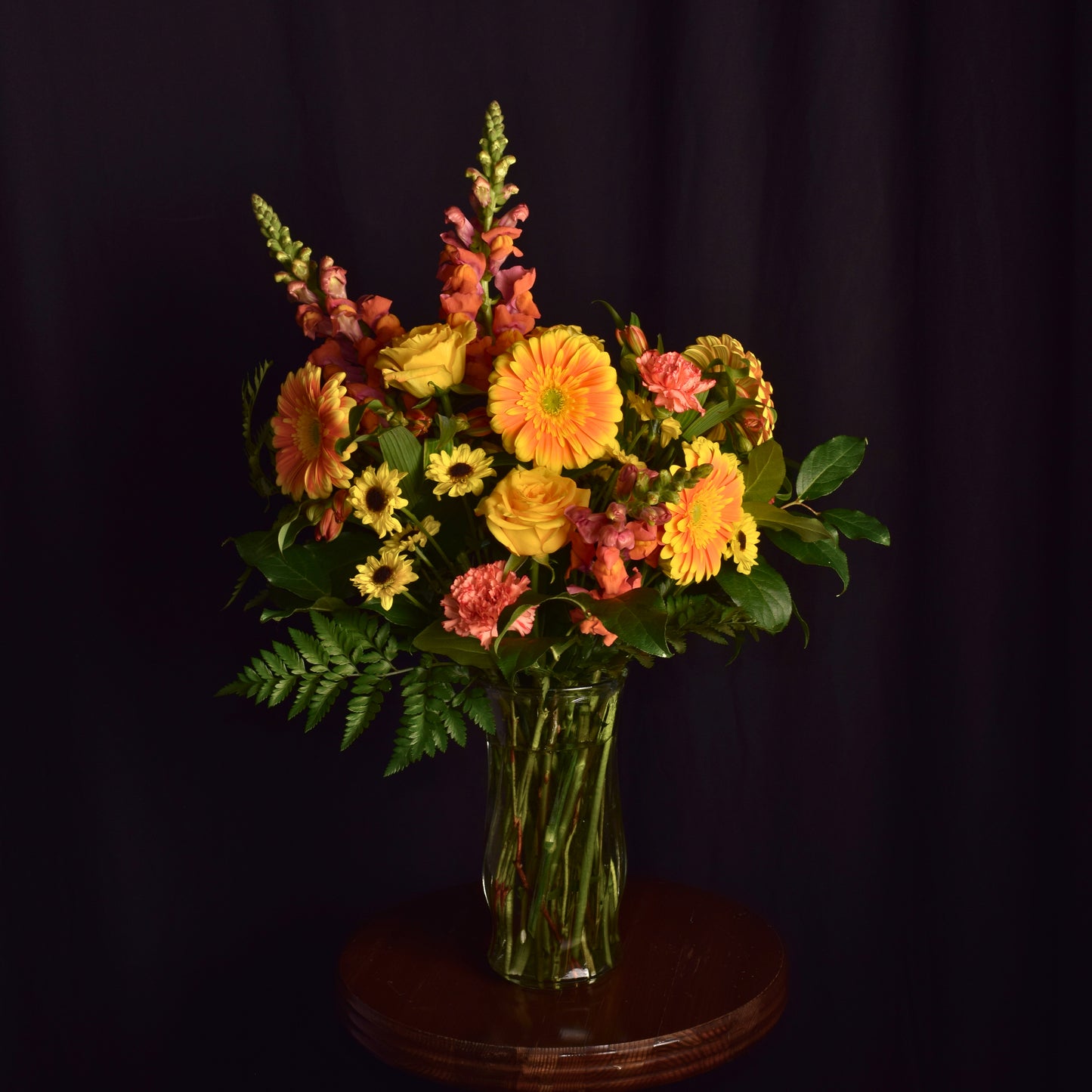 Glass Vase Arrangement