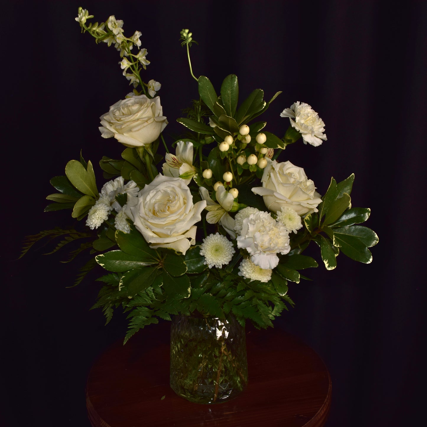 Glass Vase Arrangement