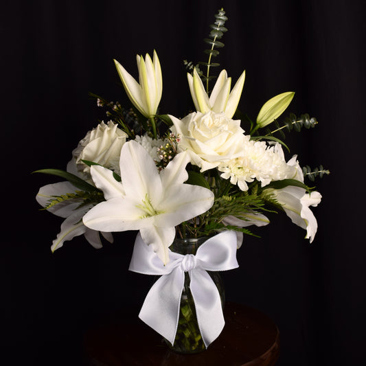Easter Lily Vase Arrangement