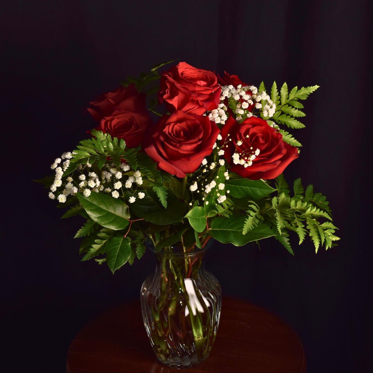Valentines Half-Dozen Roses