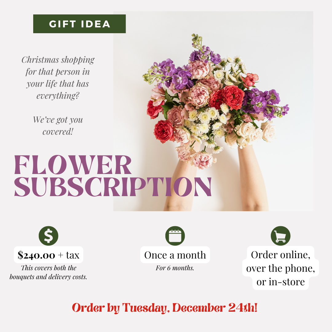 Winter Bouquet Subscription