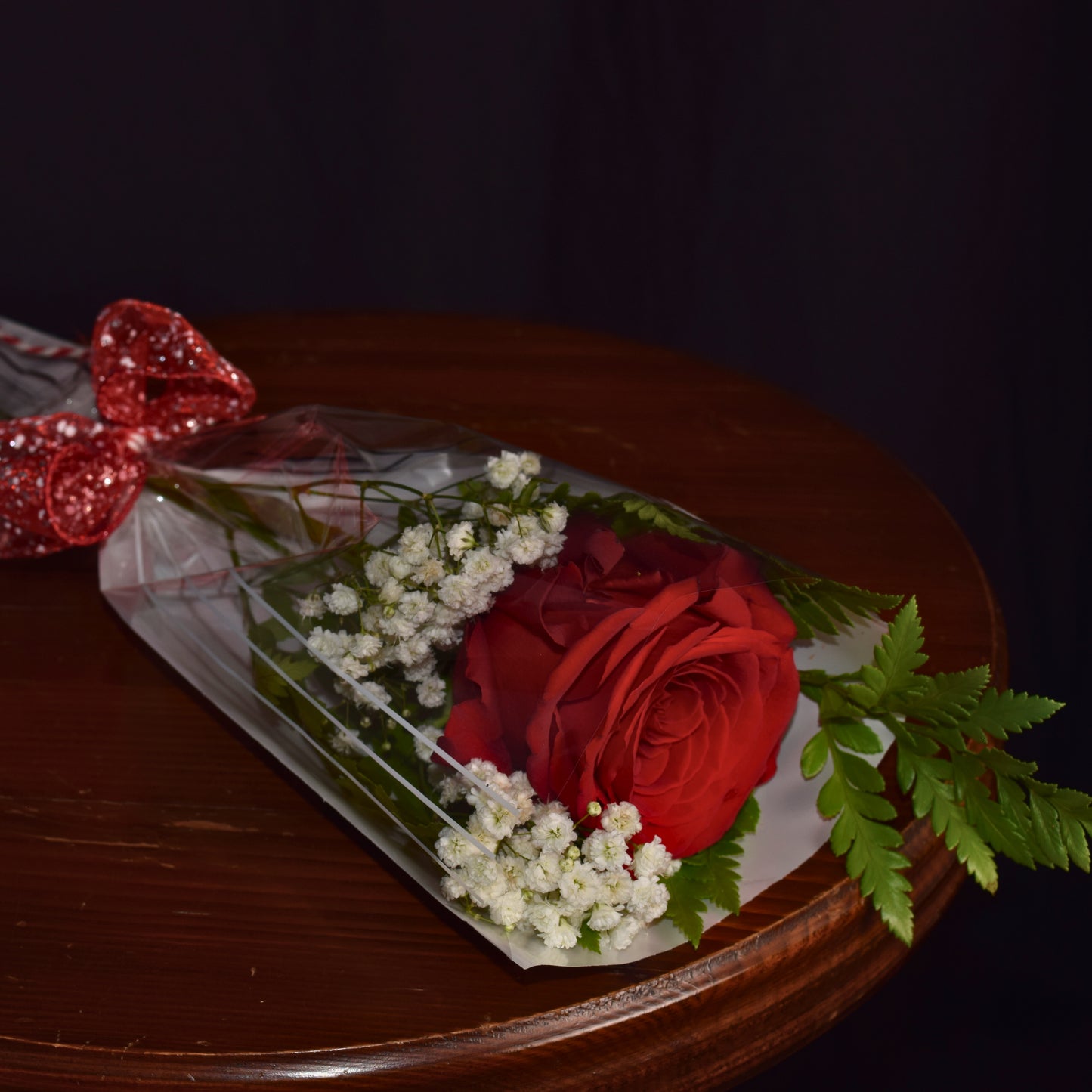 Valentines Single Rose Stem