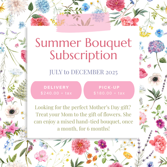 Summer Bouquet Subscription